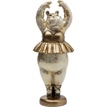 Objeto decorativo Ballerina Hippo